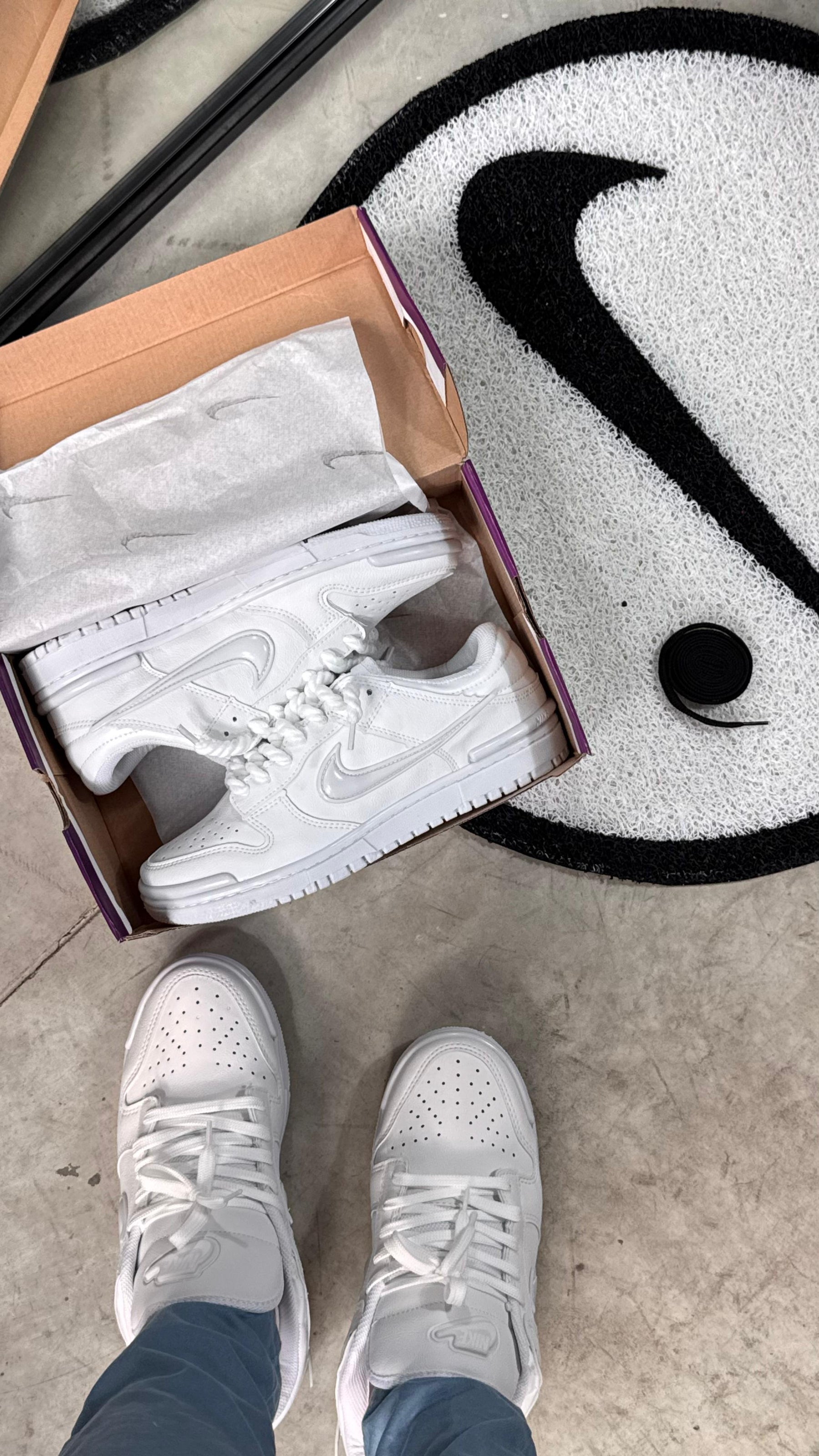 Tênis Nike SB Dunk Twist Branco