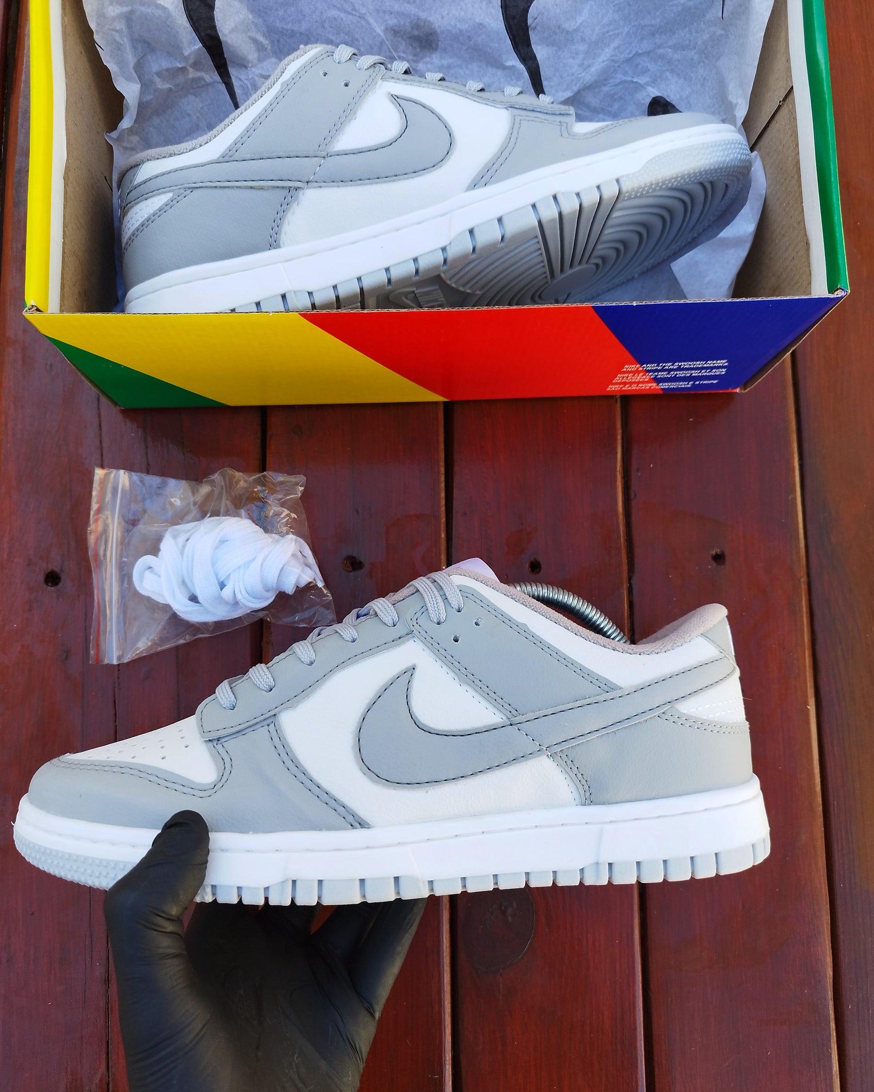 Tênis Dunk Low Masculino Grey Fog - Réplica