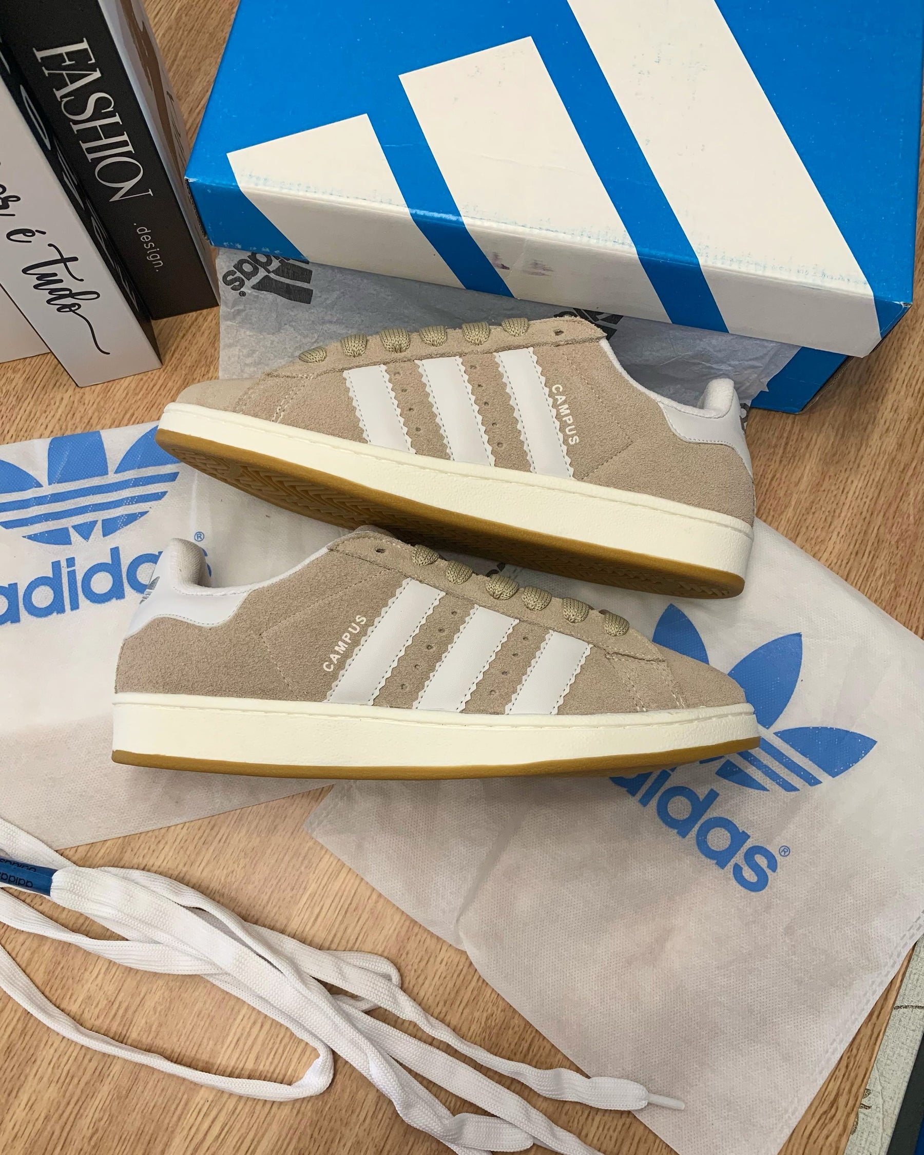 Adidas Campus 00s Areia - Réplica