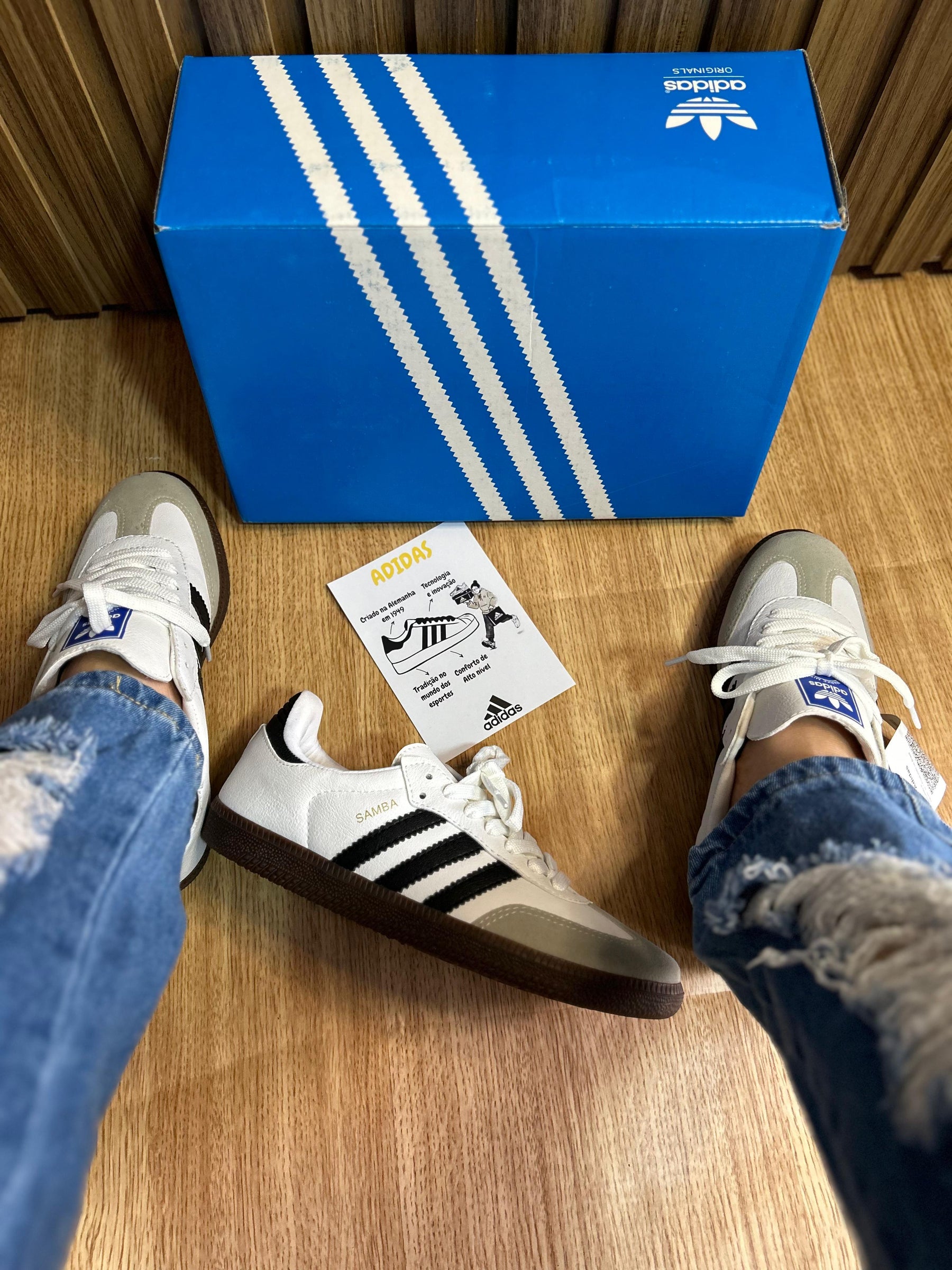 Tênis Adidas Samba OG Branco
