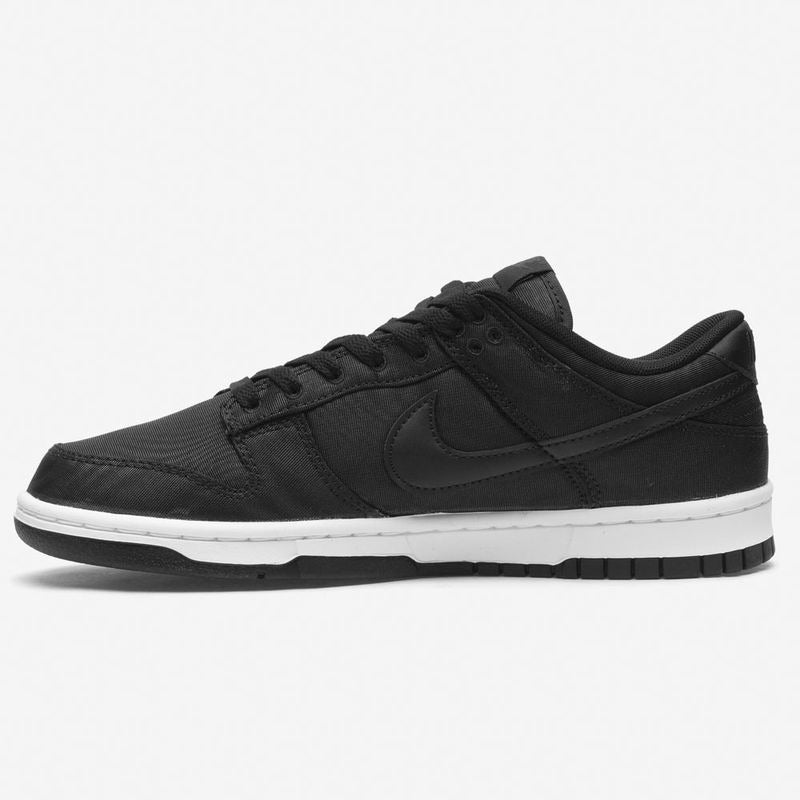 Tênis Nike Dunk Low Retrô Black Canvas - Preto