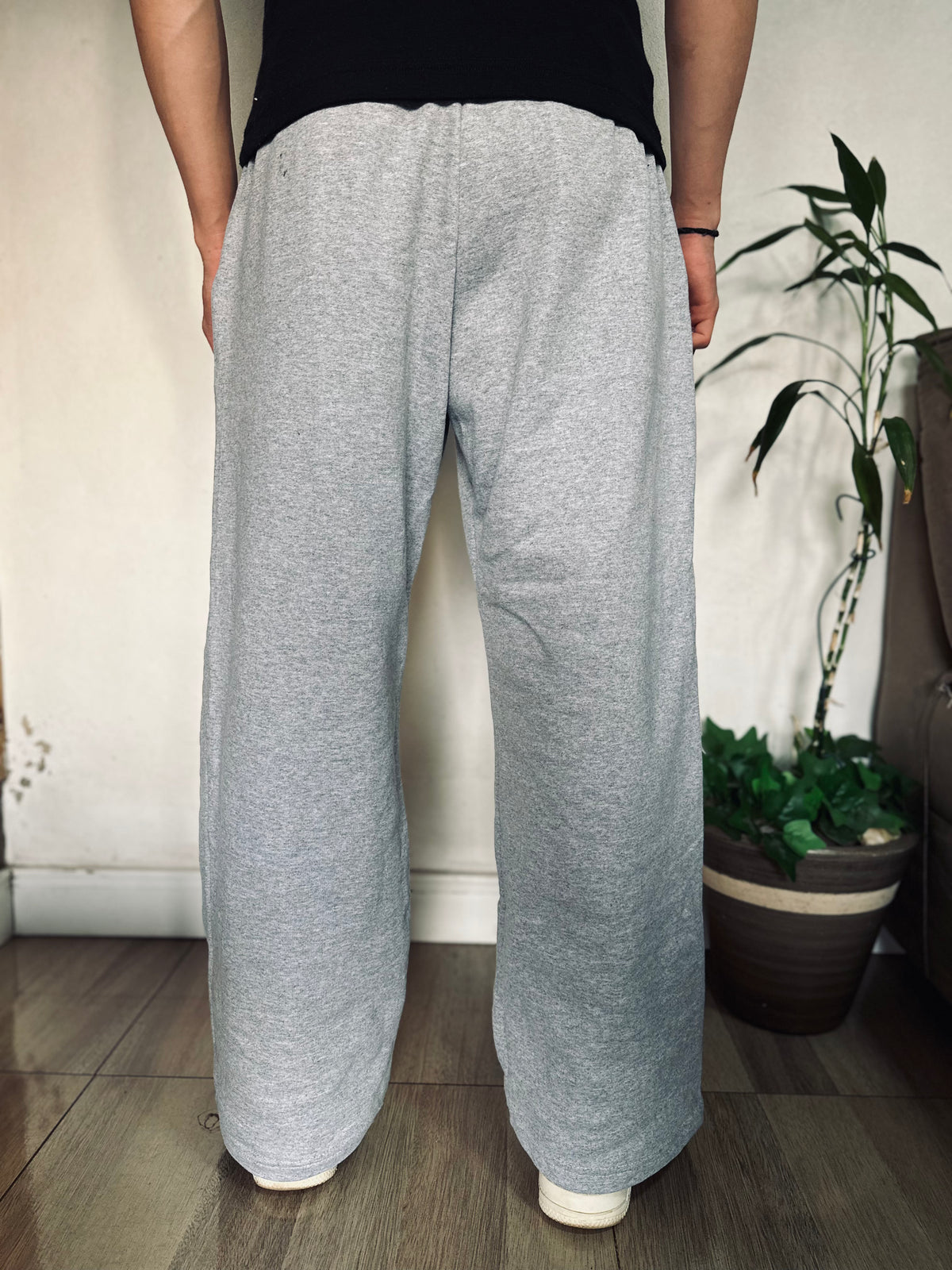Calça Baggy Vintage 2000's Cinza