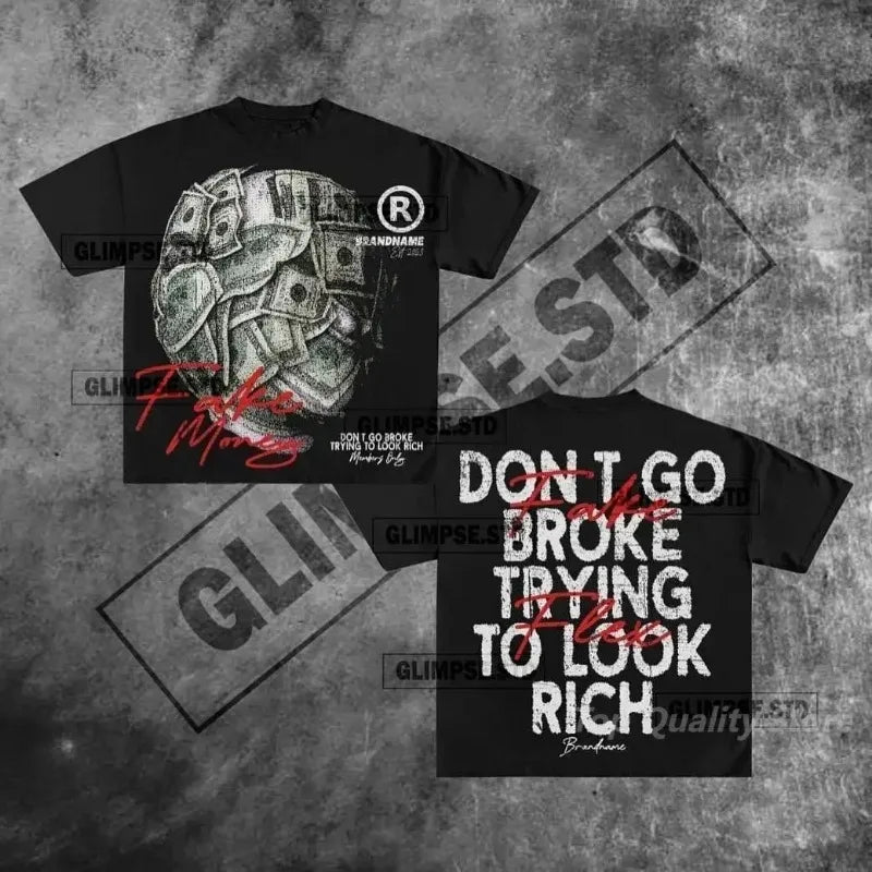 Camisas Oversizeds Y2K 100% Algodão Premium - STREAKER