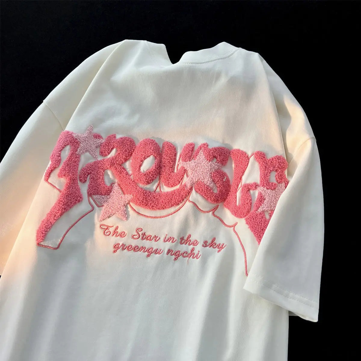 Camiseta Oversized Estampa Apeluciada - STREAKER