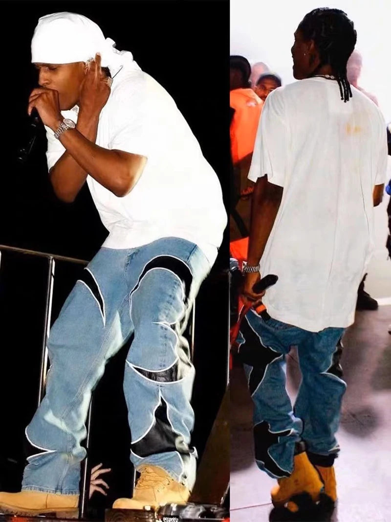 Calça Baggy Bordada - STREAKER