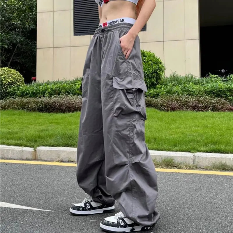 Calça Cargo Baggy Feminina - STREAKER