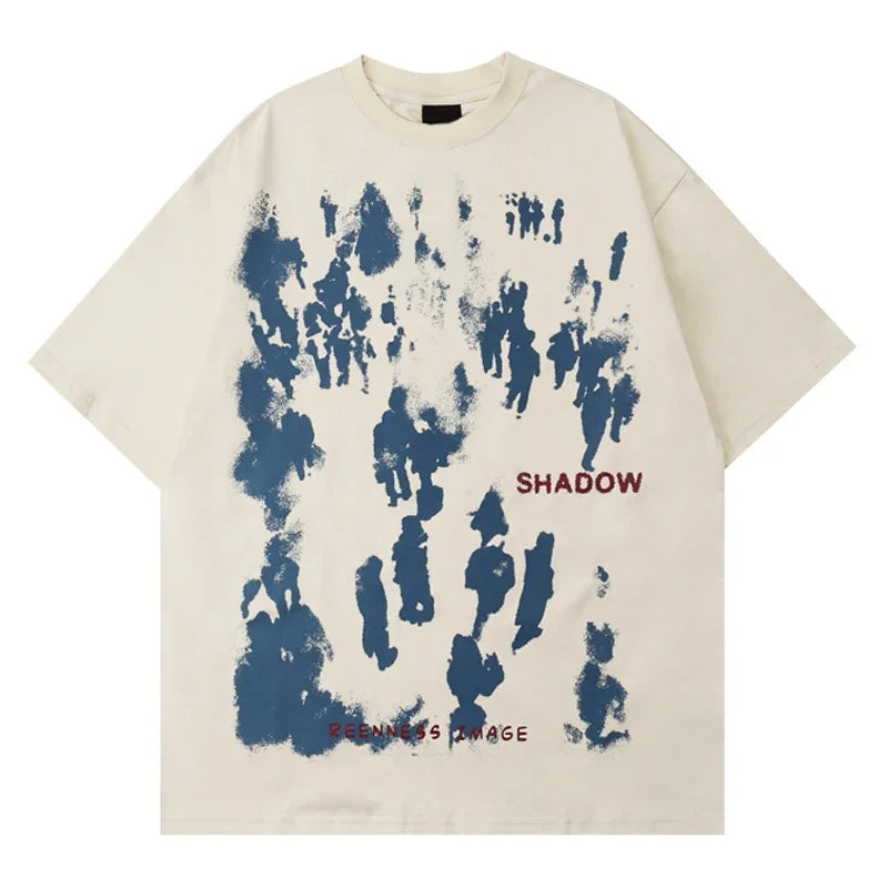 Camiseta Oversized Shadow 100% Algodão - STREAKER