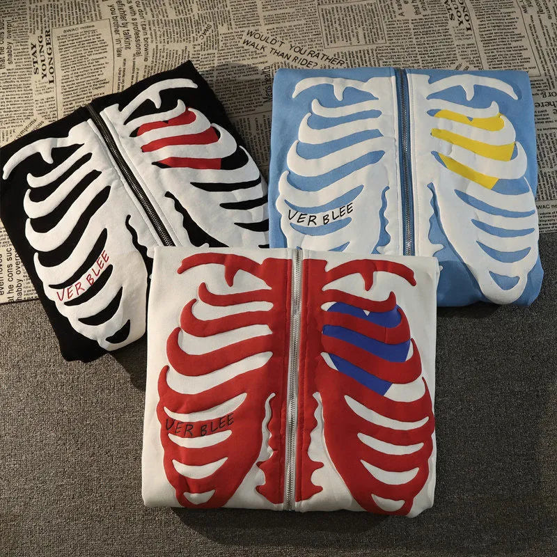 Moletom Esqueleto Y2K - STREAKER