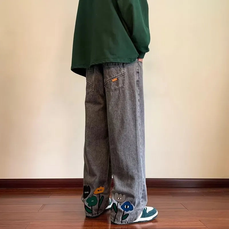 Calça Baggy Masculina FLOR Y2K - STREAKER