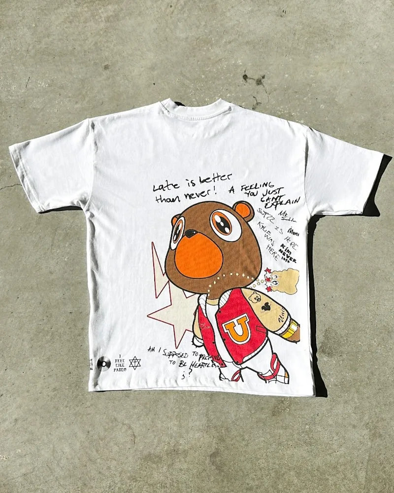 Camiseta Oversized Kanye West - STREAKER