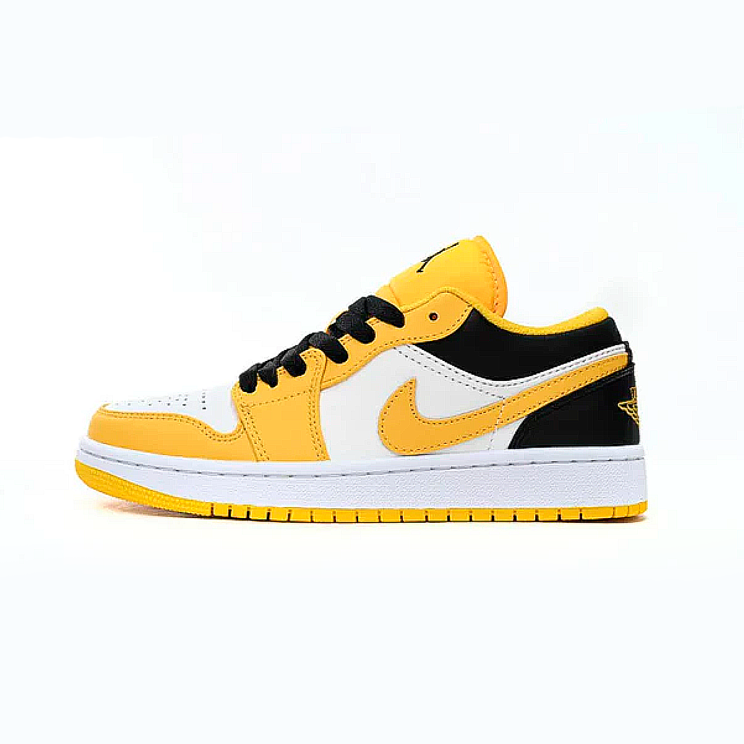 Tênis Nike Air Jordan 1 Low - University Yellow White - Réplica