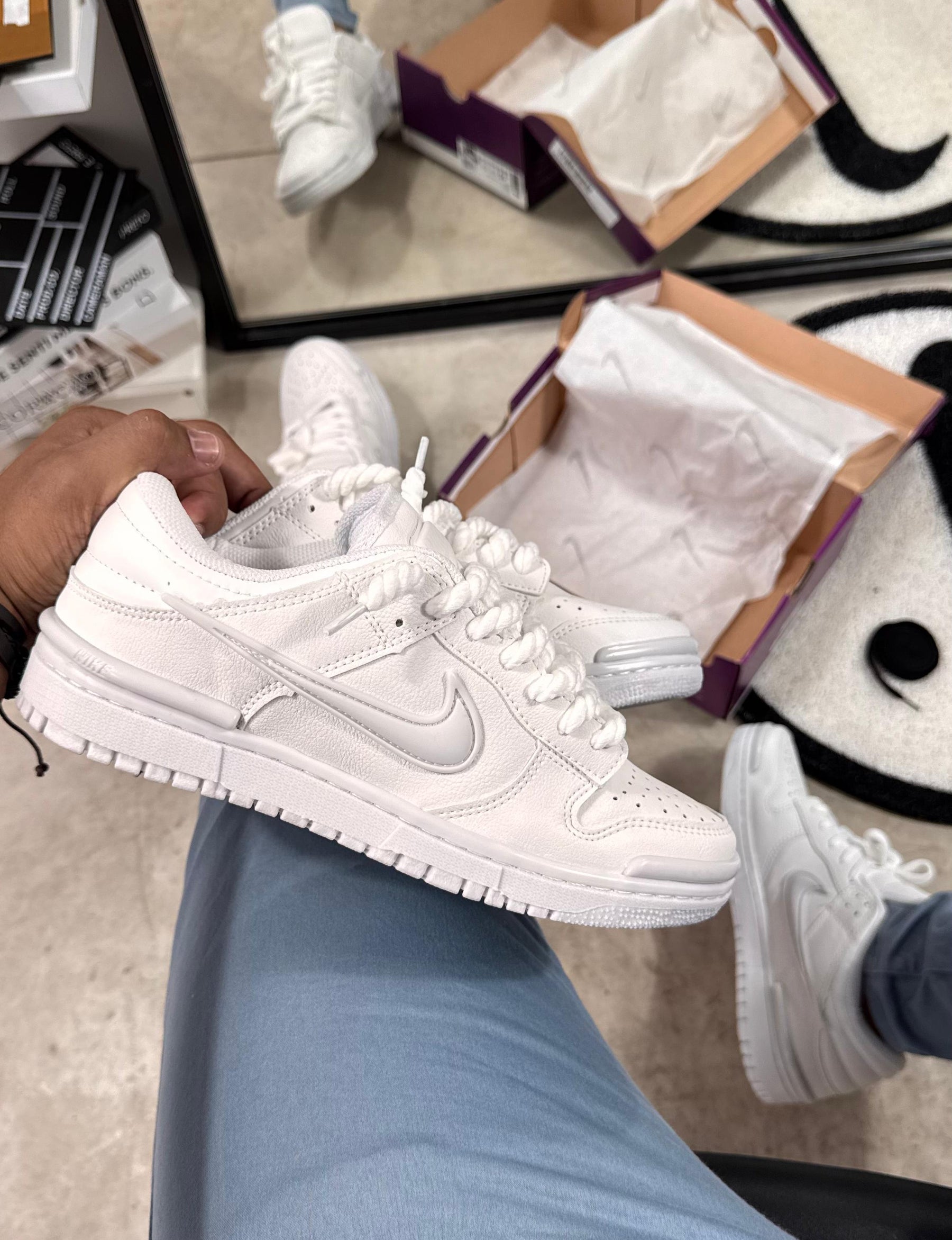 Tênis Nike SB Dunk Twist Branco