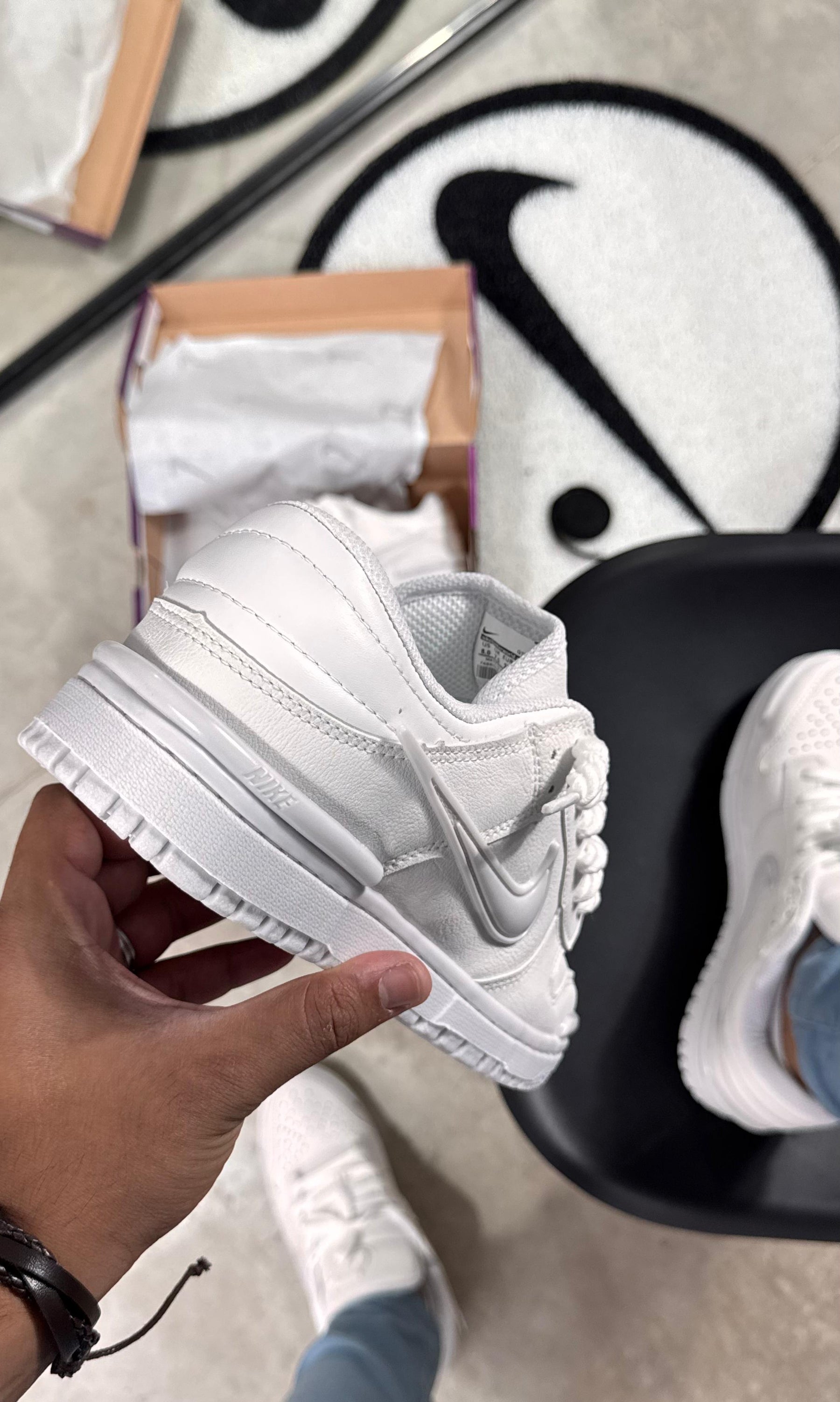 Tênis Nike SB Dunk Twist Branco