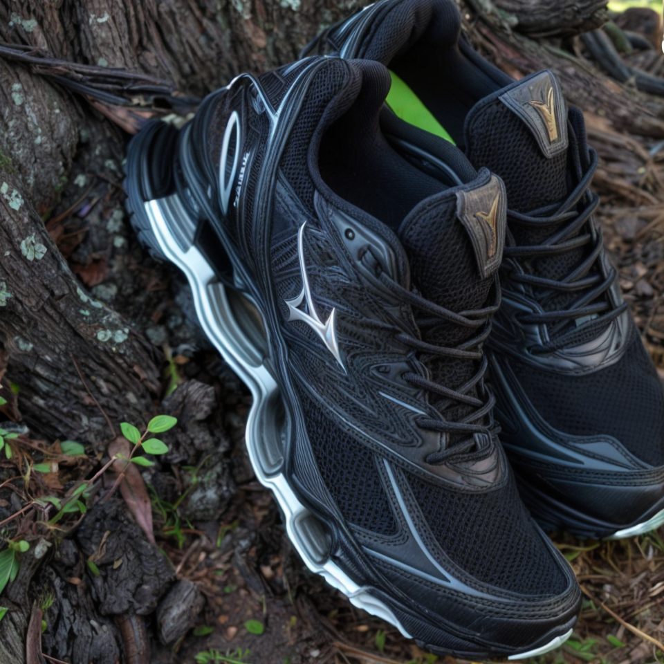 Mizuno Pro 8 - Preto/Verde água