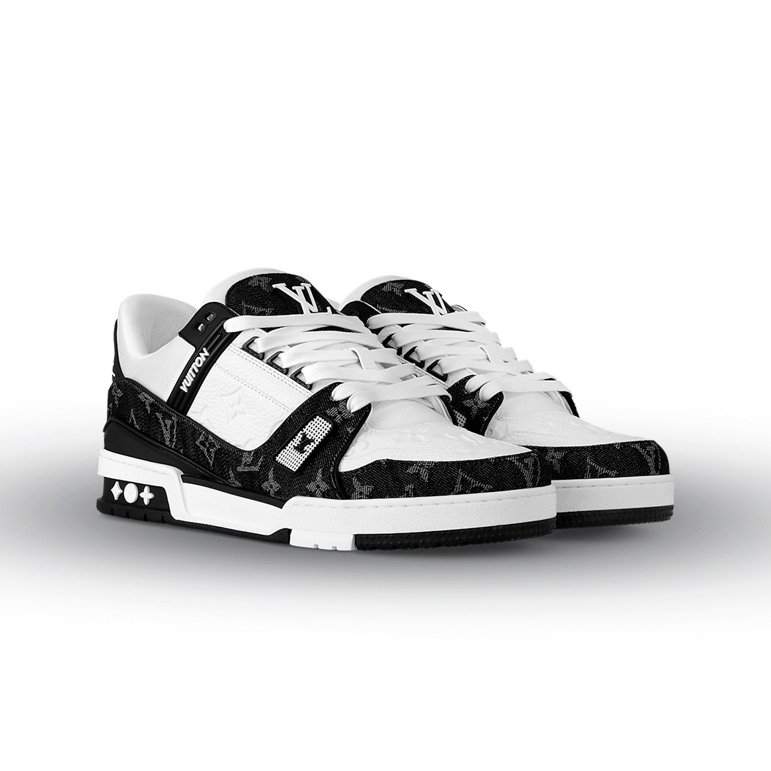 Louis Vuitton Trainer - Preto e Branco