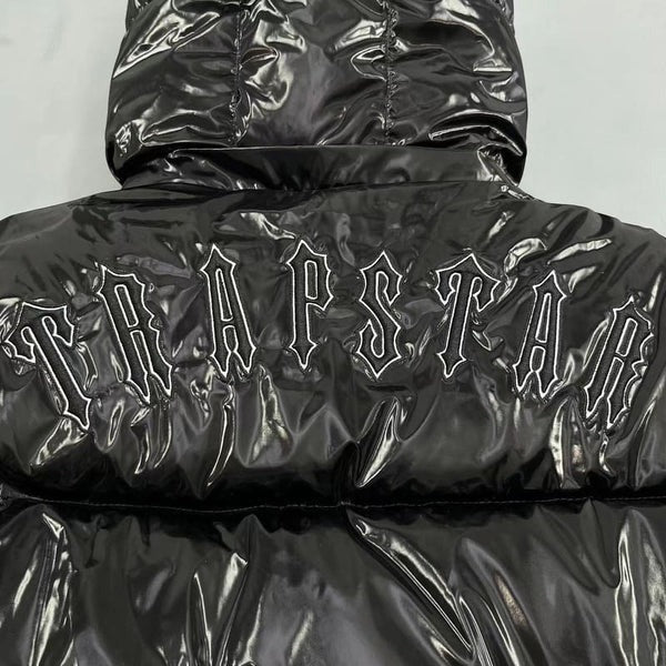 Jaqueta Trapstar Shiny Irongate Detachable Hooded Puffer - STREAKER