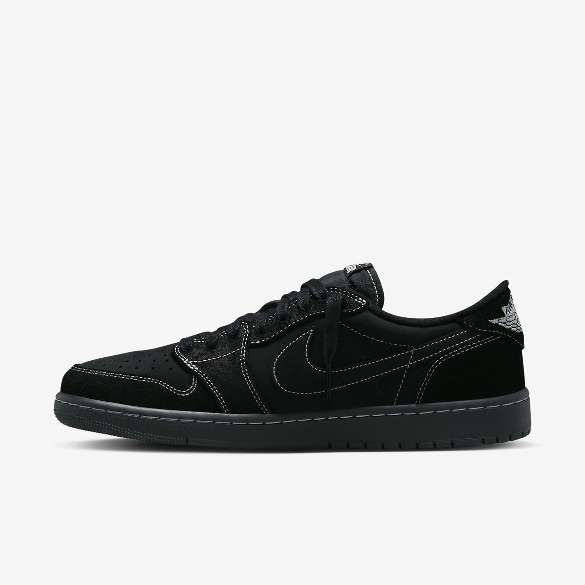 Tênis Nike Travis Scott X Air Jordan 1 Low Black - Réplica