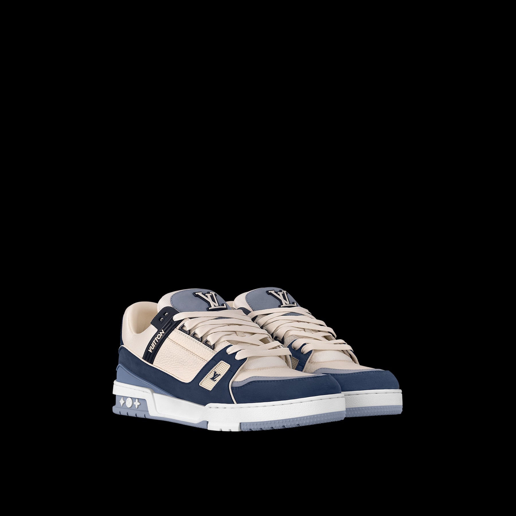 Tênis Louis Vuitton Lv Skate White Blue - Réplica
