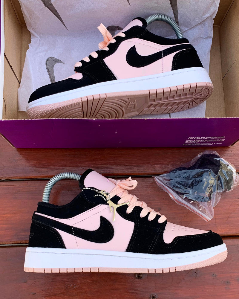 Tênis Air Jordan 1 Low Pink/Black - Réplica
