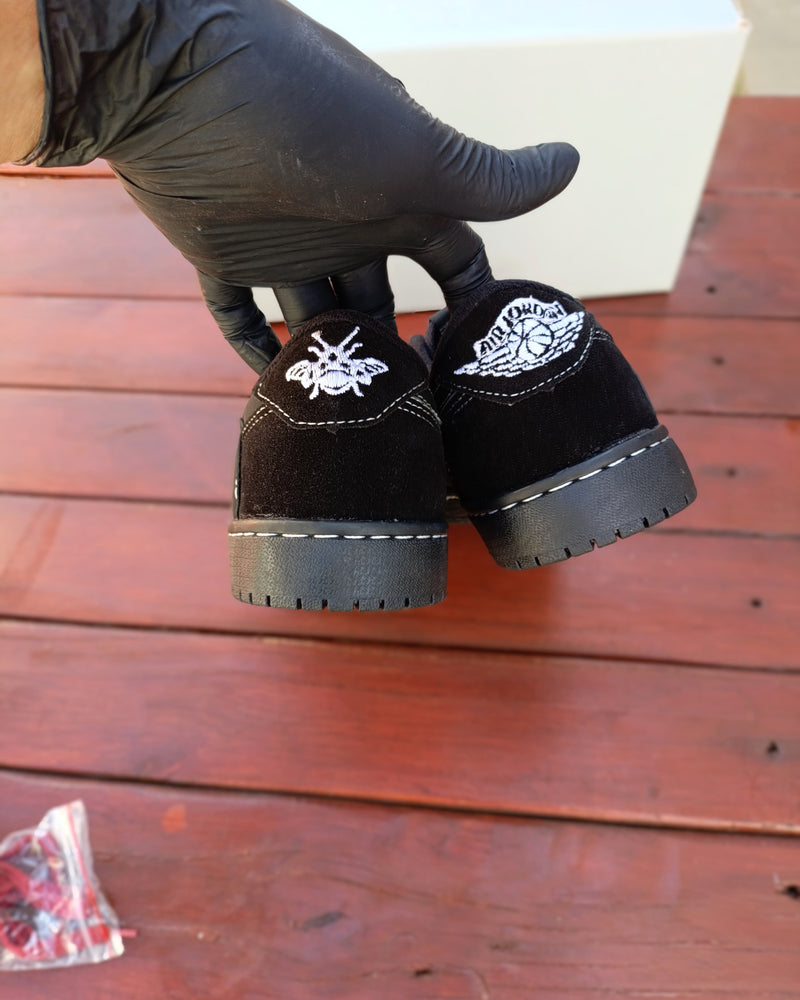 Tênis Nike Travis Scott X Air Jordan 1 Low Black - Réplica