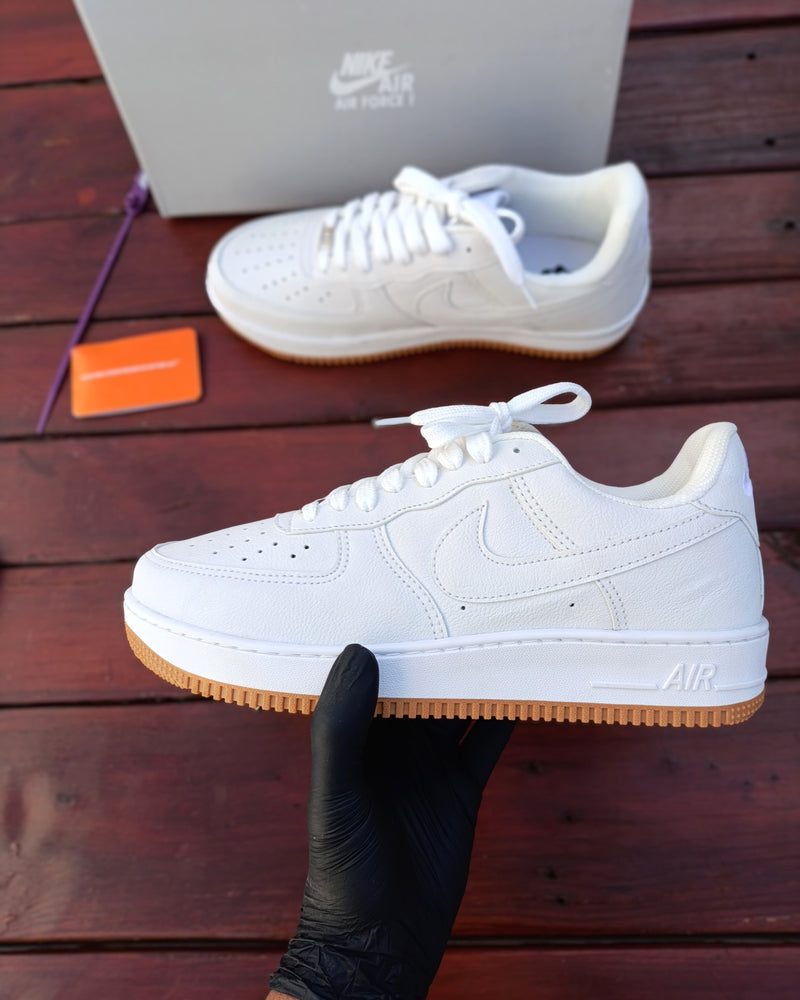 Nike Air Force 1 '07 White Gum - Réplica