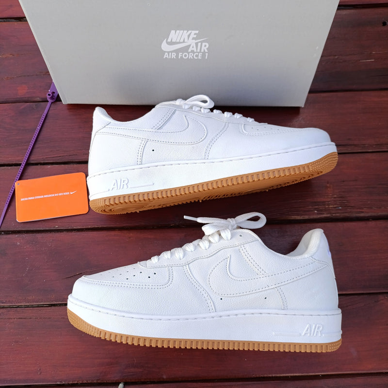 Nike Air Force 1 '07 White Gum - Réplica