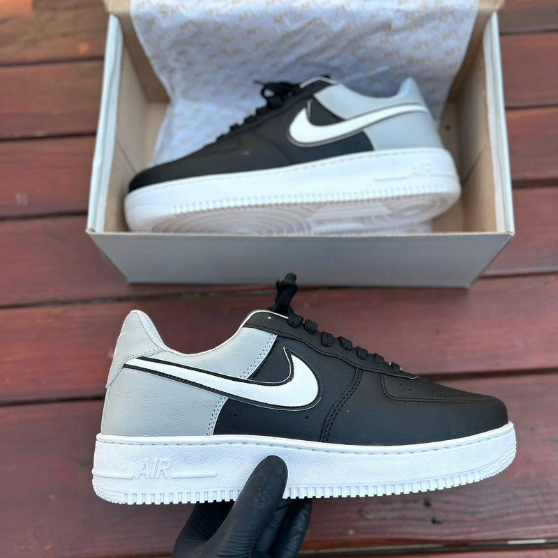 Tênis Nike Air Force 1 Preto/Cinza