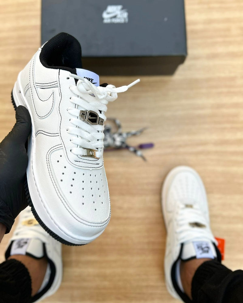 Nike Air Force 1 Low Contrast Stitch White Black