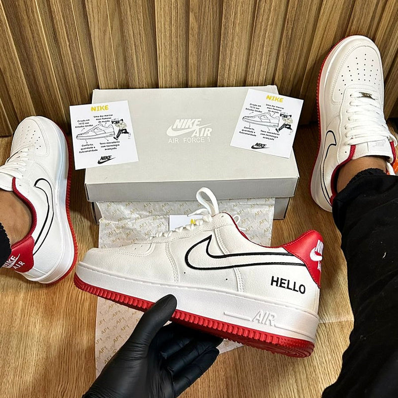 Tênis Nike Air Force 1 HELLO - Réplica