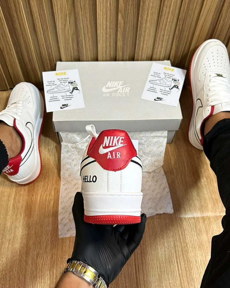 Tênis Nike Air Force 1 HELLO - Réplica