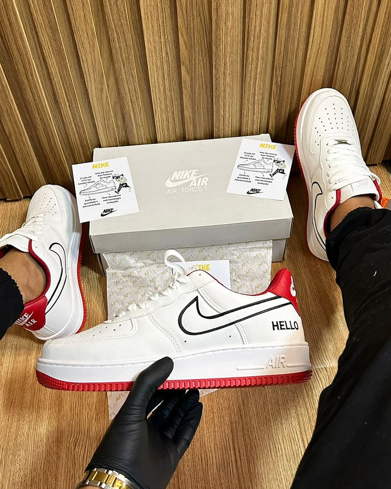 Tênis Nike Air Force 1 HELLO - Réplica