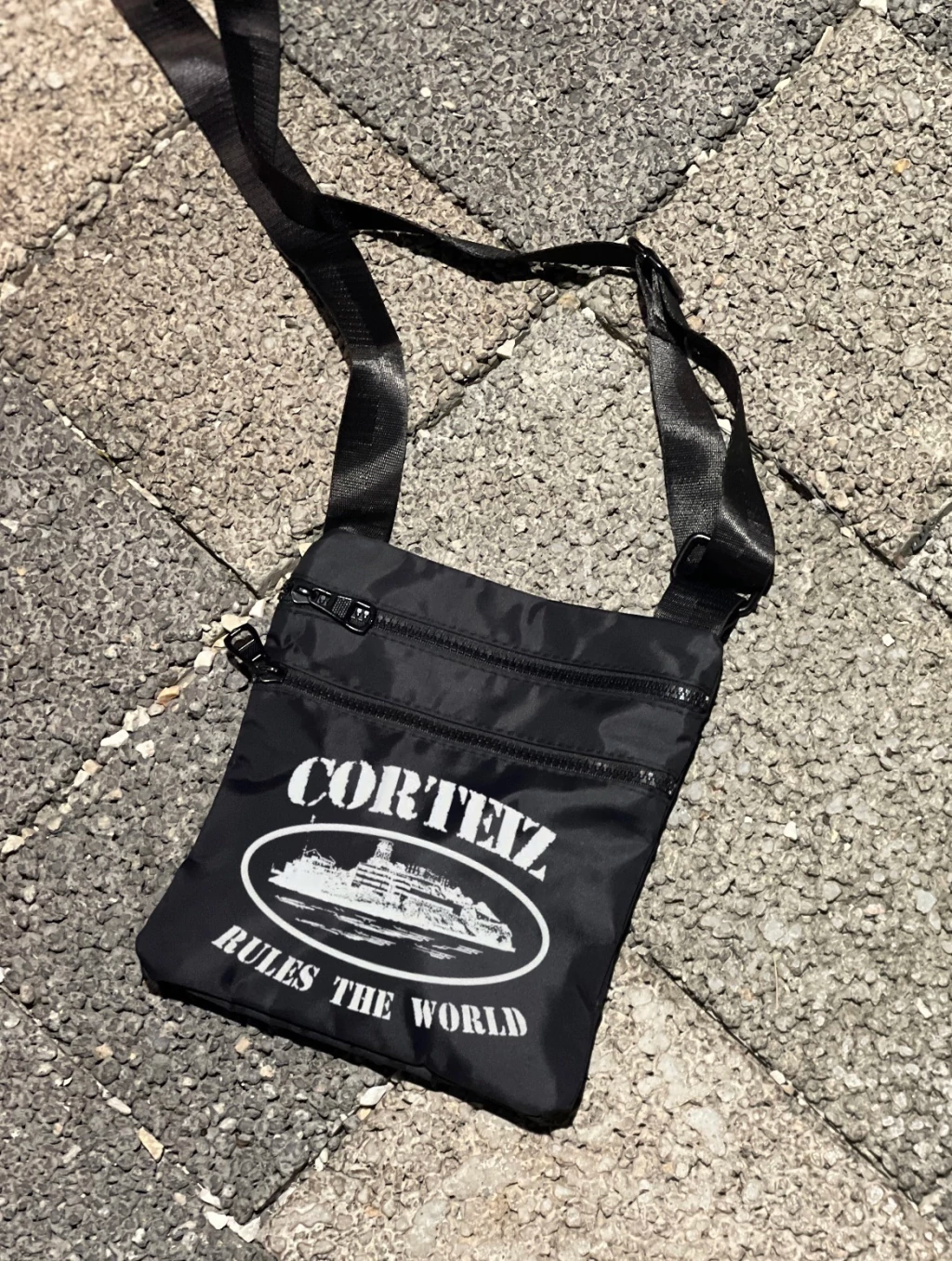 Shoulder Bag Corteiz impermeável