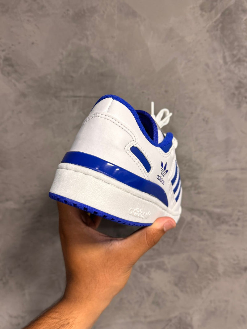 Tênis Adidas Forum Low - Azul e Branco