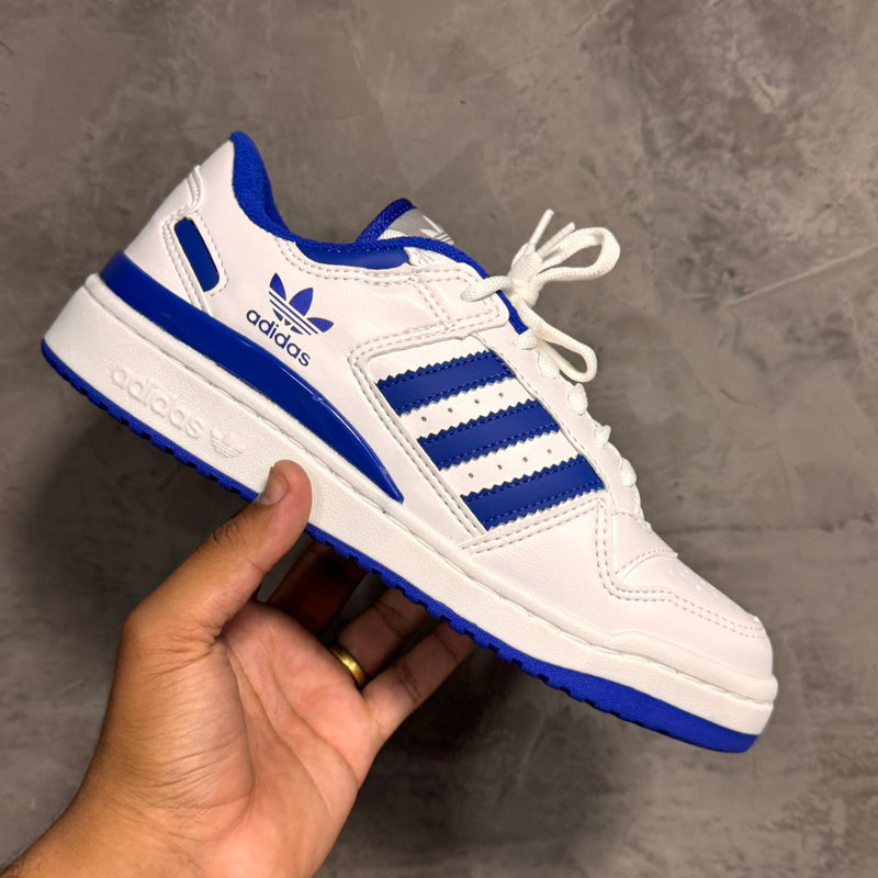 Tênis Adidas Forum Low - Azul e Branco