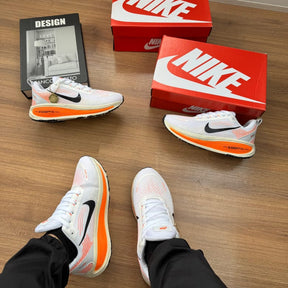 NIKE VOMERO BRANCO LARANJA