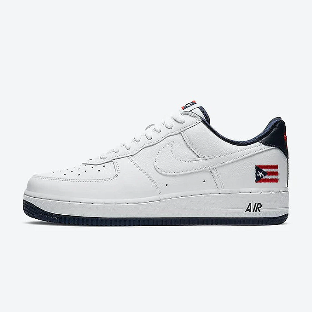 Tênis Nike Air Force 1 Puerto Rico - Réplica