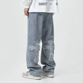 Calça Jeans Masculina Y2K CRUZ - STREAKER