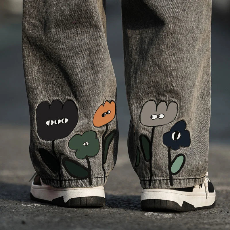Calça Baggy Masculina FLOR Y2K - STREAKER