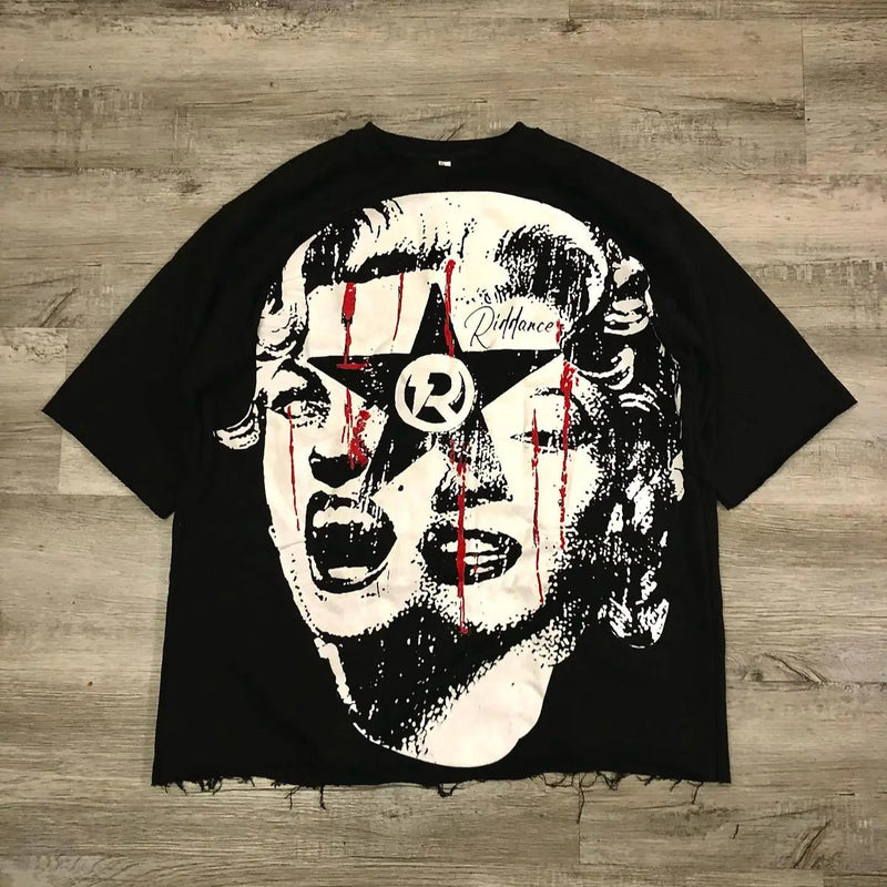 Camiseta Oversized Marilyn Monroe - STREAKER