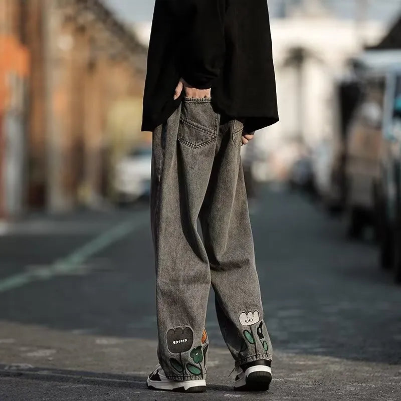 Calça Baggy Masculina FLOR Y2K - STREAKER