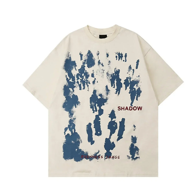 Camiseta Oversized Shadow 100% Algodão - STREAKER
