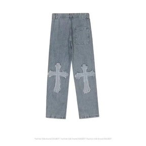 Calça Jeans Masculina Y2K CRUZ - STREAKER