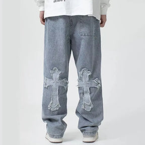Calça Jeans Masculina Y2K CRUZ - STREAKER