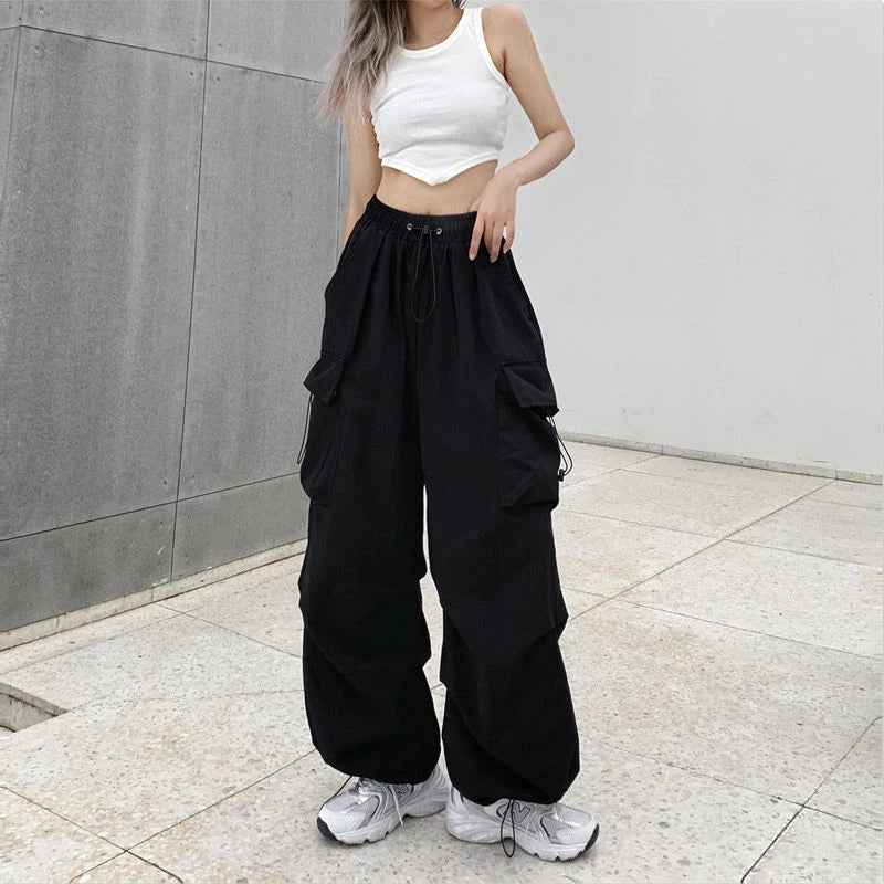 Calça Cargo Baggy Feminina - STREAKER