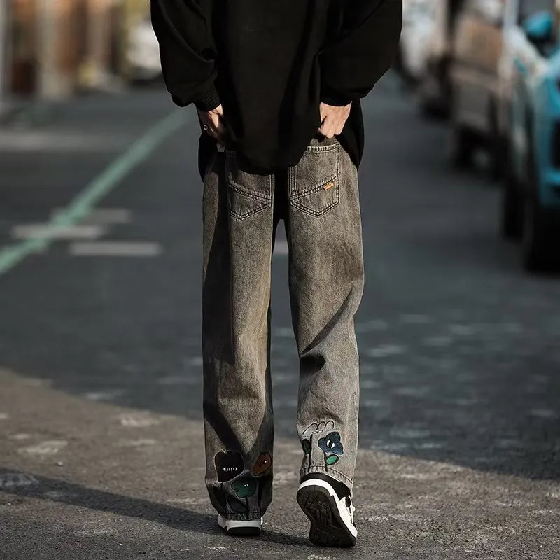 Calça Baggy Masculina FLOR Y2K - STREAKER