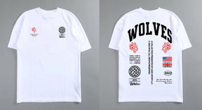 Camisa Oversized Masculina GYM WOLVES - STREET VIBE