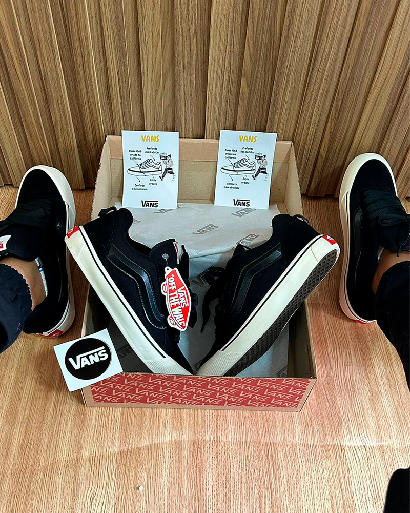 Vans KNU SKOOL - Black OFF