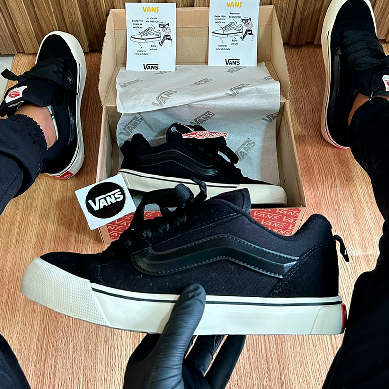 Vans KNU SKOOL - Black OFF
