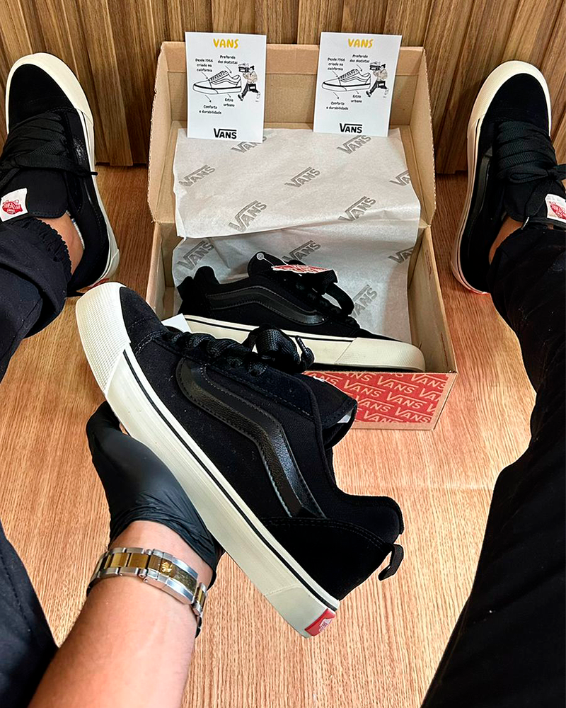 Vans KNU SKOOL - Black OFF