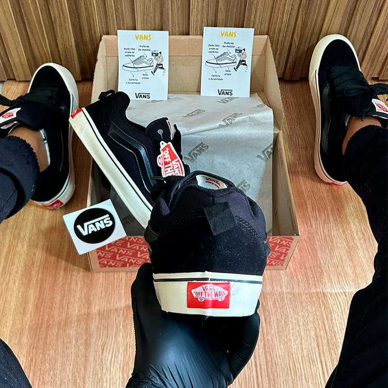 Vans KNU SKOOL - Black OFF